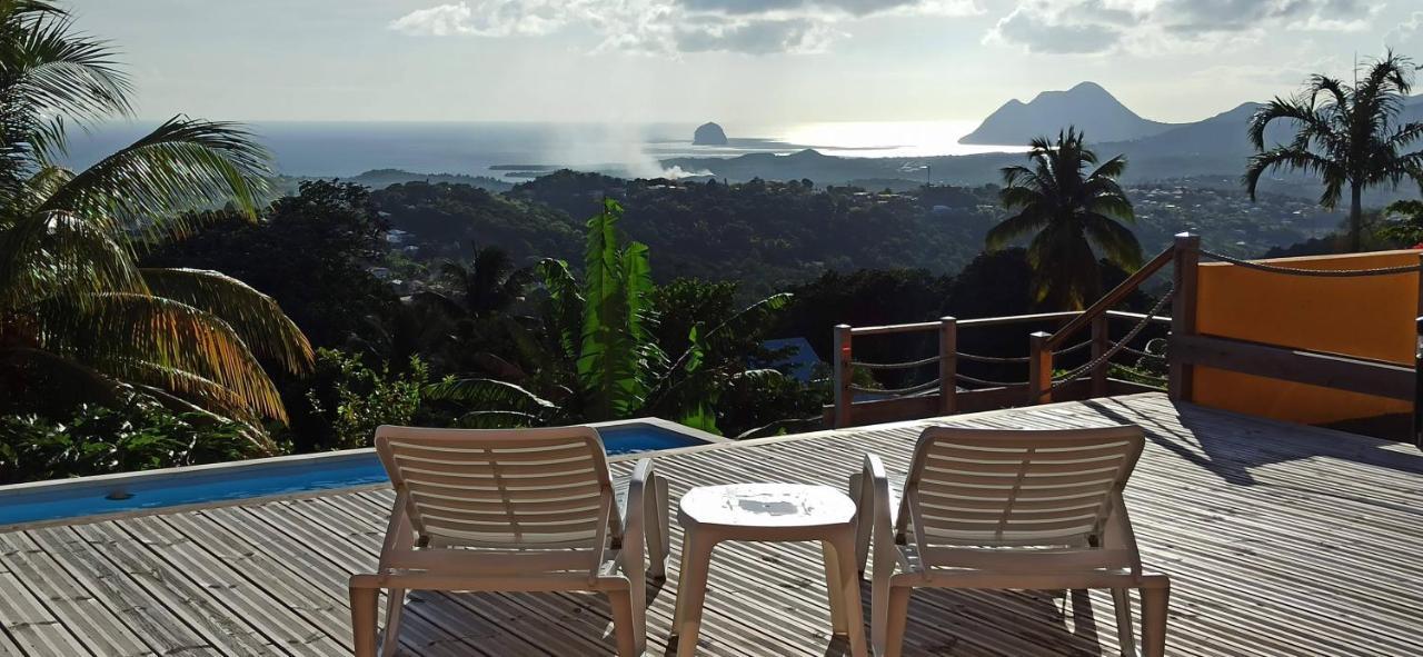 Villa Cosaroe 6-14 Pers Piscine Et Superbe Vue Mer Panoramique Riviere-Salee ภายนอก รูปภาพ