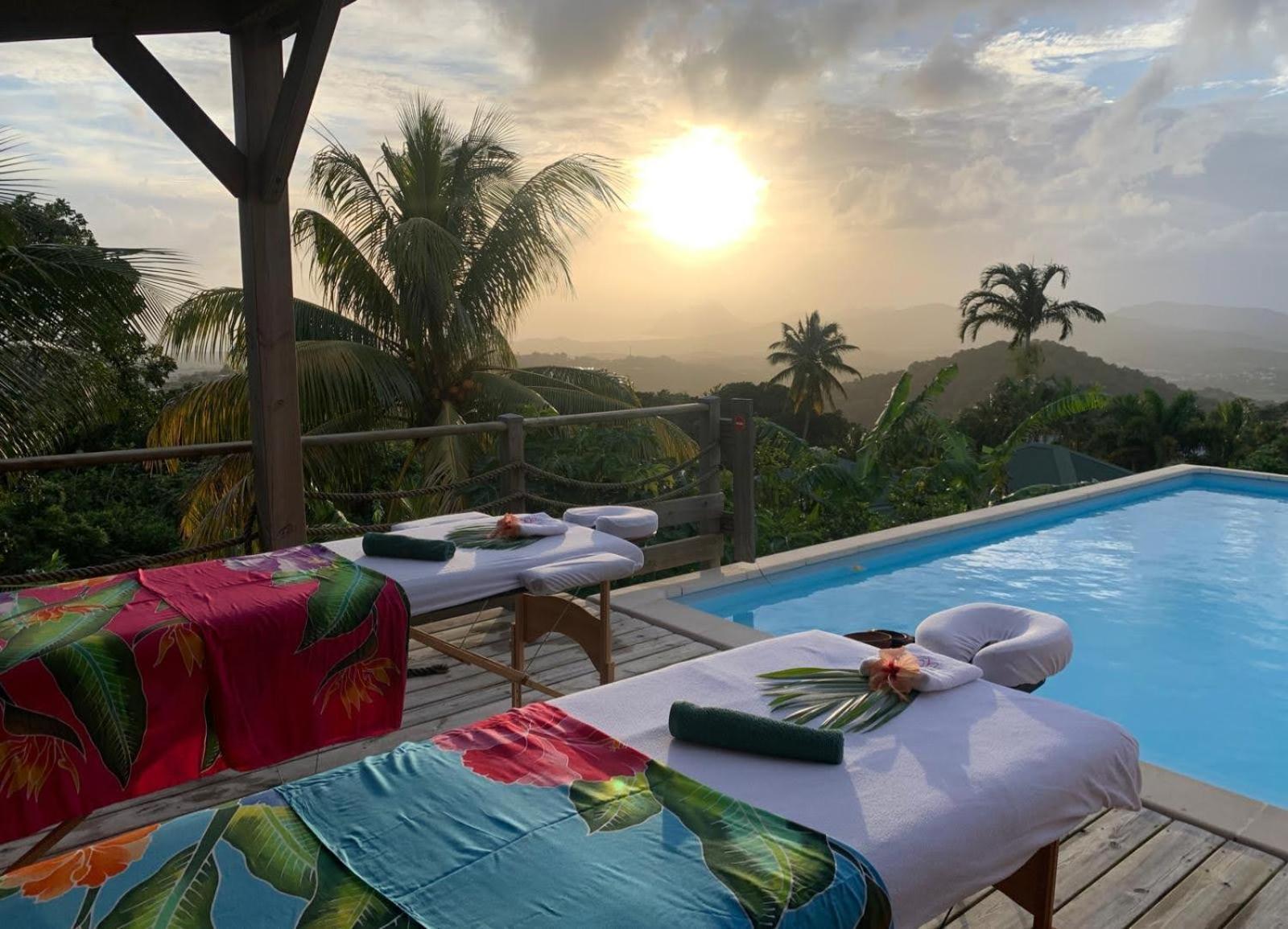 Villa Cosaroe 6-14 Pers Piscine Et Superbe Vue Mer Panoramique Riviere-Salee ภายนอก รูปภาพ