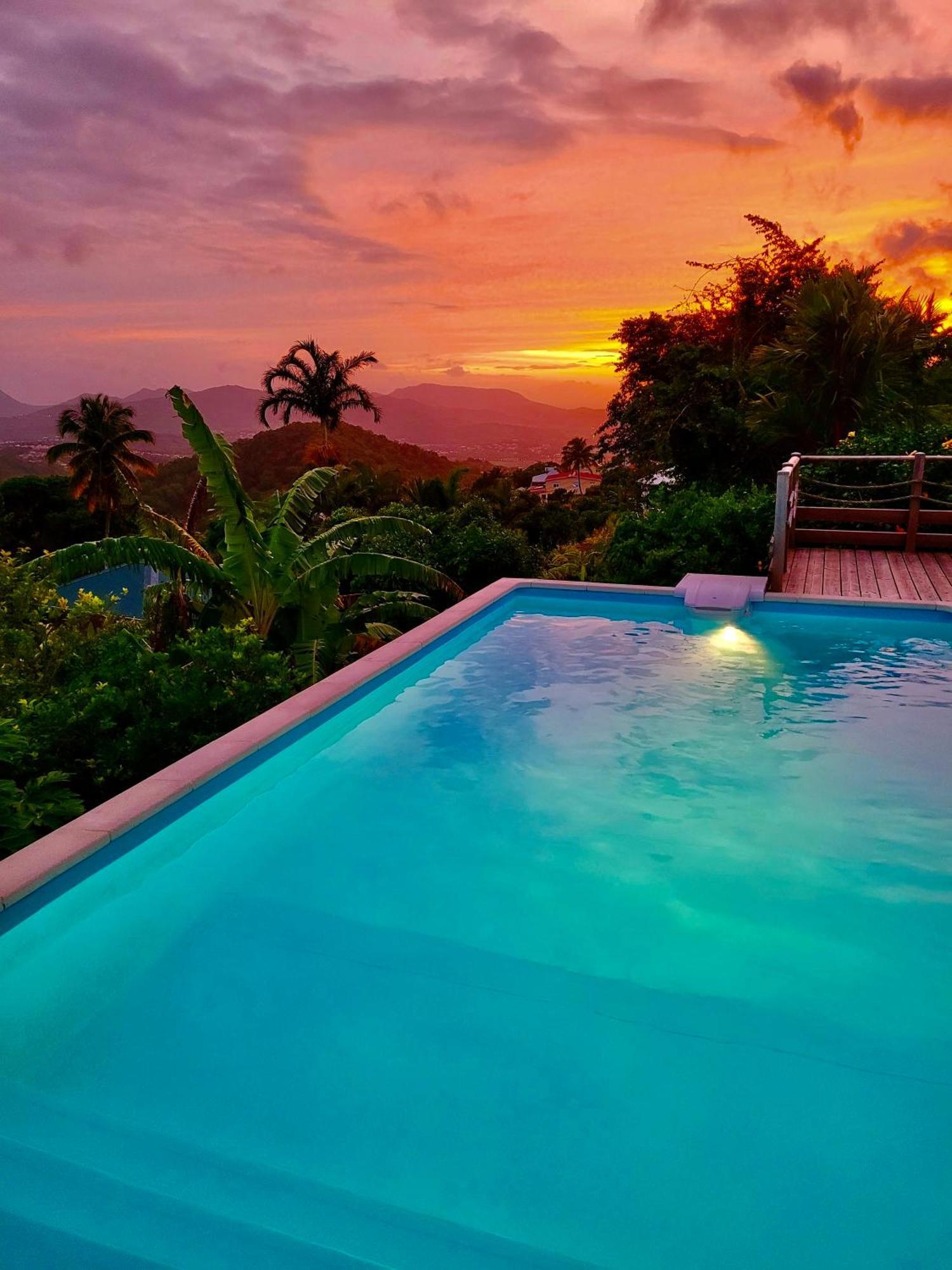 Villa Cosaroe 6-14 Pers Piscine Et Superbe Vue Mer Panoramique Riviere-Salee ภายนอก รูปภาพ