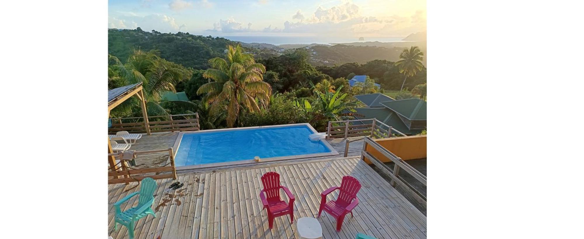 Villa Cosaroe 6-14 Pers Piscine Et Superbe Vue Mer Panoramique Riviere-Salee ภายนอก รูปภาพ