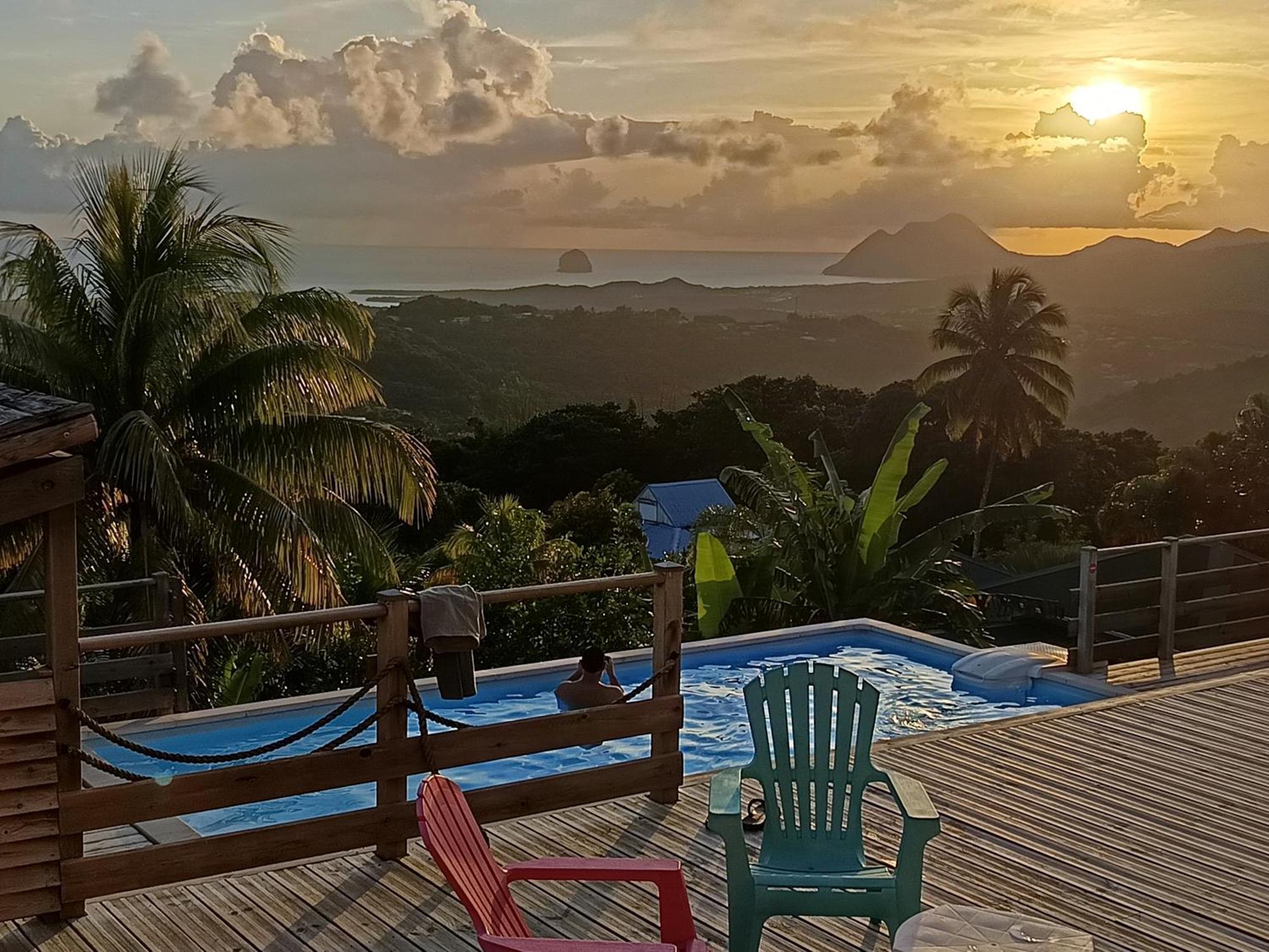 Villa Cosaroe 6-14 Pers Piscine Et Superbe Vue Mer Panoramique Riviere-Salee ภายนอก รูปภาพ